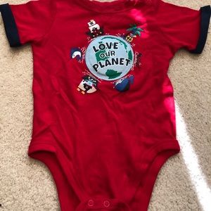 Love our planet onesie